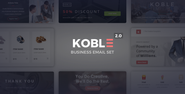 Koble | Business Email Set