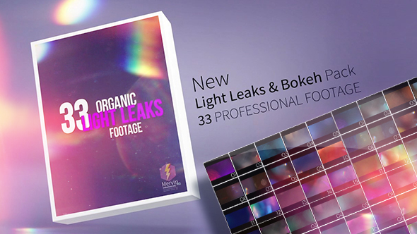 Videohive Motion Graphics - Light Leaks Pack 17419568 - Free Download 
