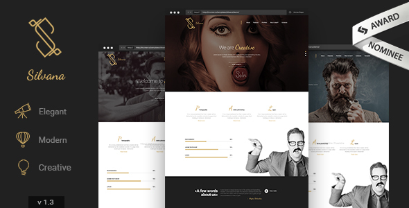 Silvana - Creative Agency WordPress Theme