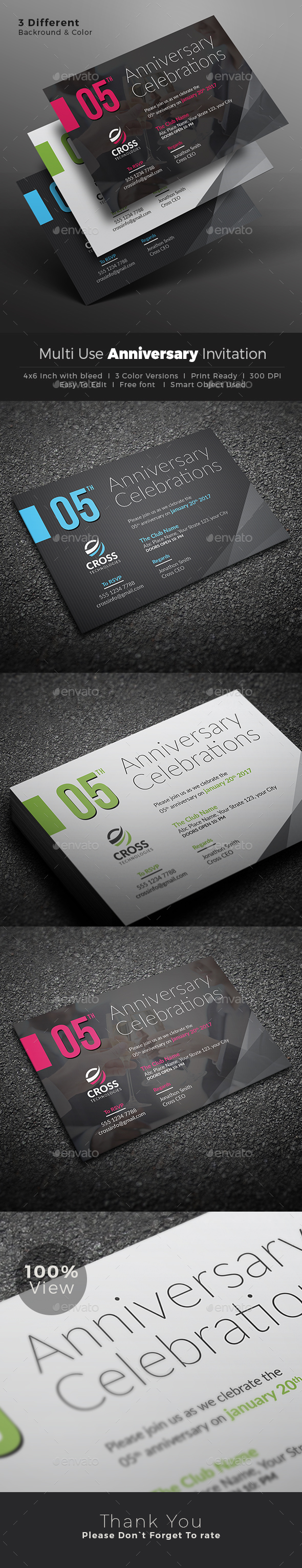 Anniversary Invitation