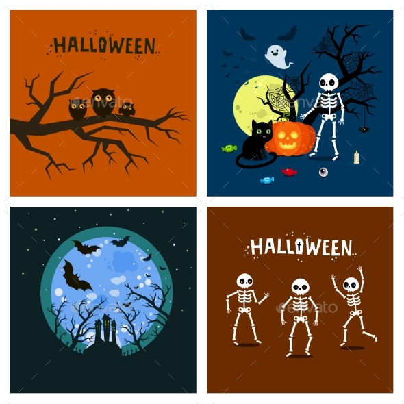 Halloween Vector Illustrations