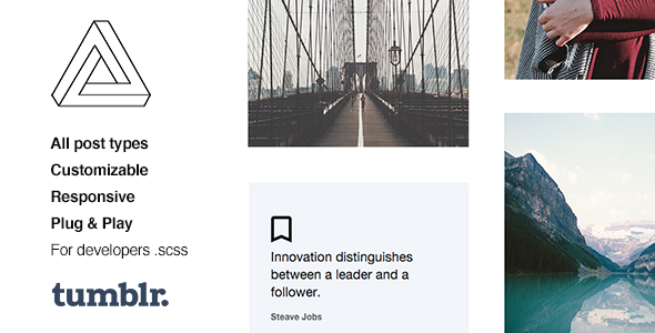 Illusion | Premium Photography Tumblr Theme