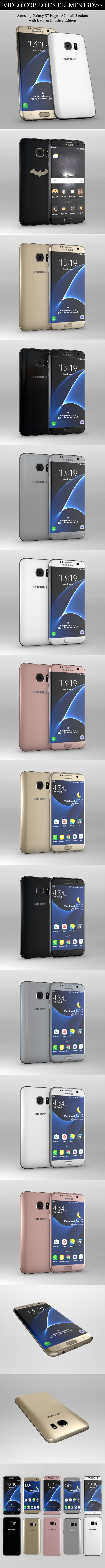 Element3D - Samsung Galaxy S7 & S7 Edge