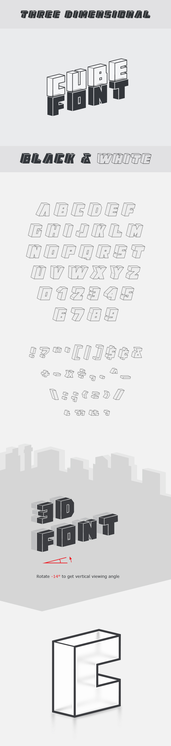 Cube Font