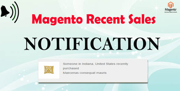 Magento Sales Notification - Boost Your Sales