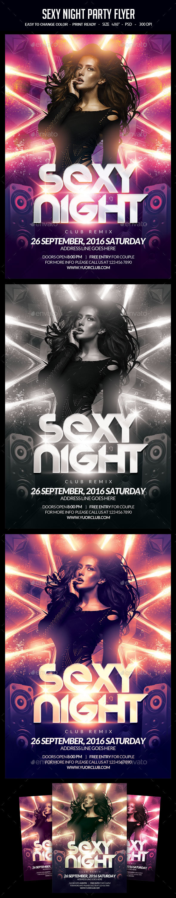 Sexy Night Party Flyer