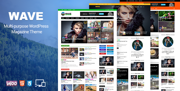 Wave - Multi-purpose WordPress Magazine Theme