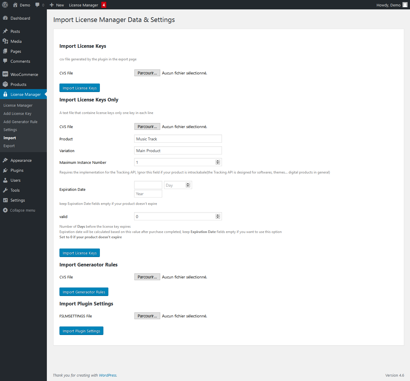 WooCommerce License Manager by firassaidi | CodeCanyon