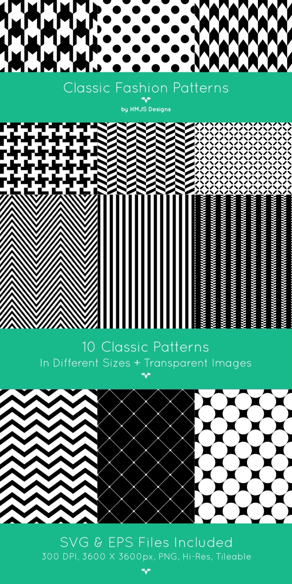 Graphicriver Classic Fashion Patterns 17665841