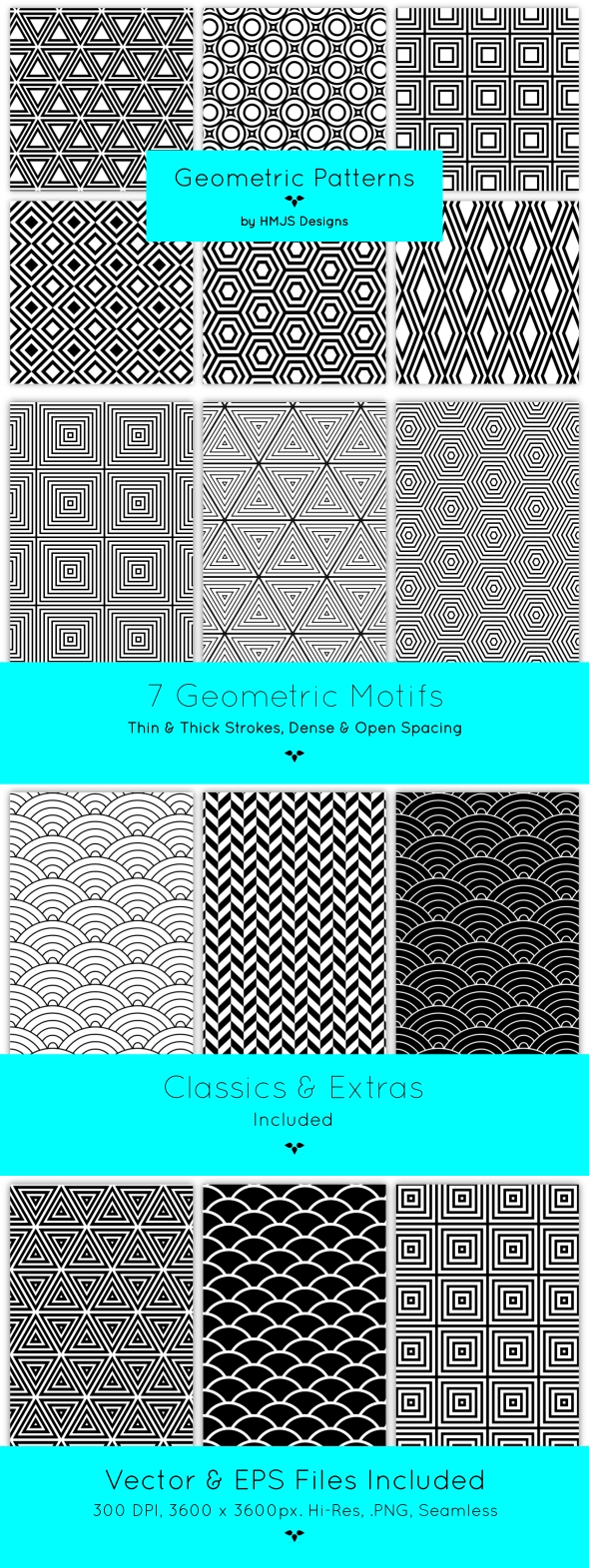 Graphicriver Geometric Patterns, Vol 1 17665848