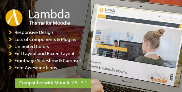 Lambda - Responsive Moodle Theme