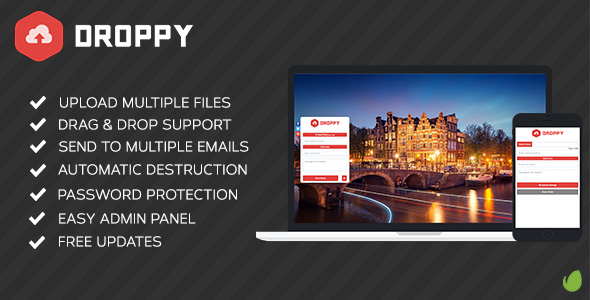 Droppy - Online file sharing
