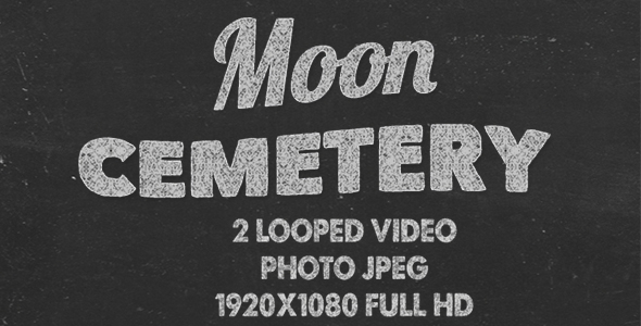 VideoHive Moon Cemetery 17685009 VideoHive Moon Cemetery 17685009