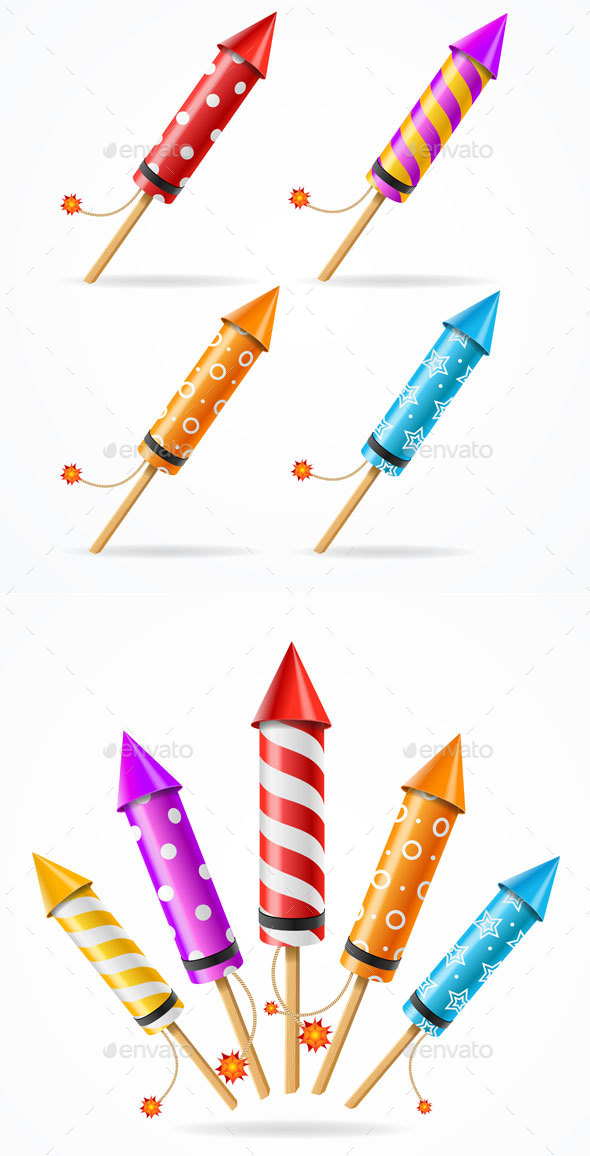 Fireworks Rocket Set