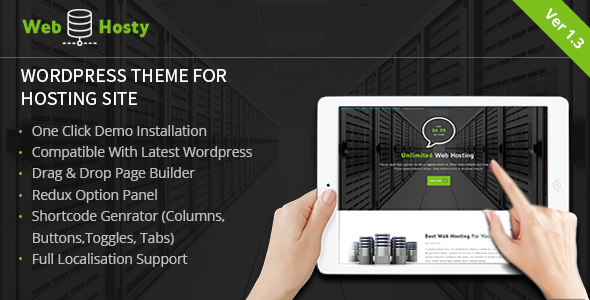Web Host - Hosting WordPress Theme