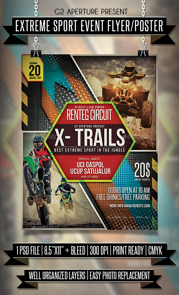 Extreme Sport Event Flyer / Poster