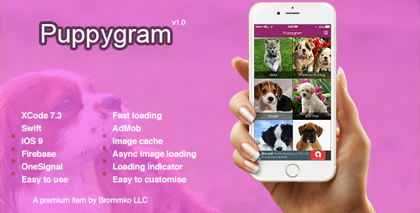 Puppygram - iOS Async Photo Gallery App