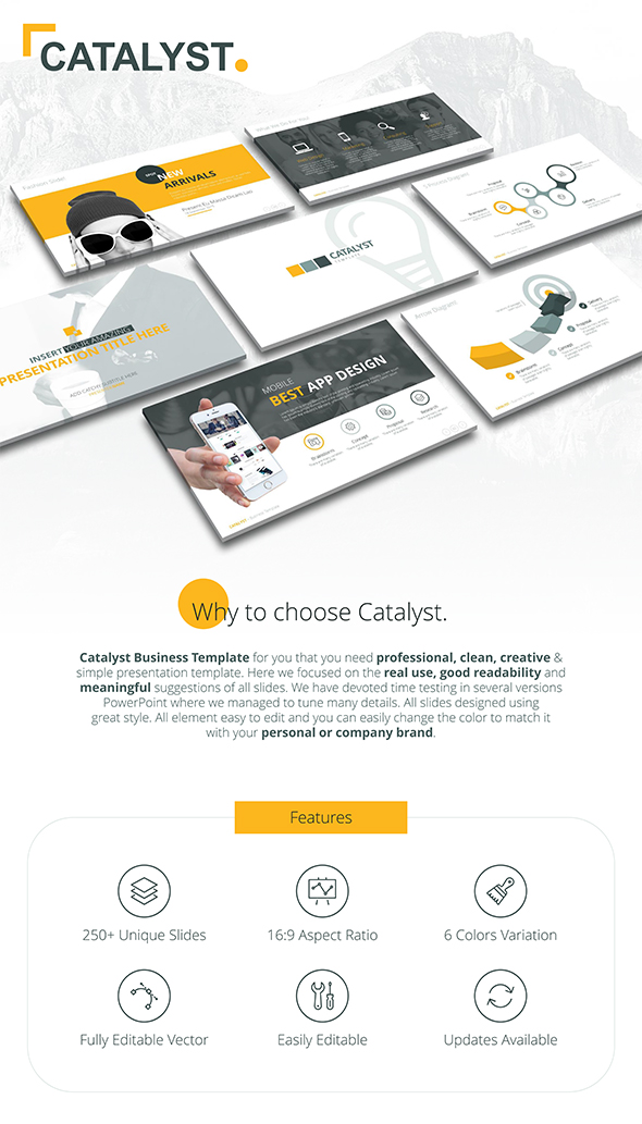 Graphicriver Catalyst Google Slides 17738001