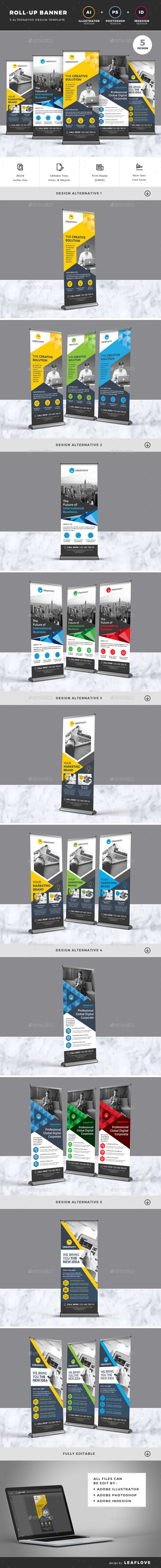 Graphicriver Roll-up Banners 17745331