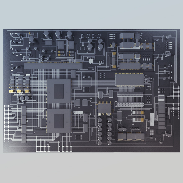 Motherboard - 3DOcean Item for Sale