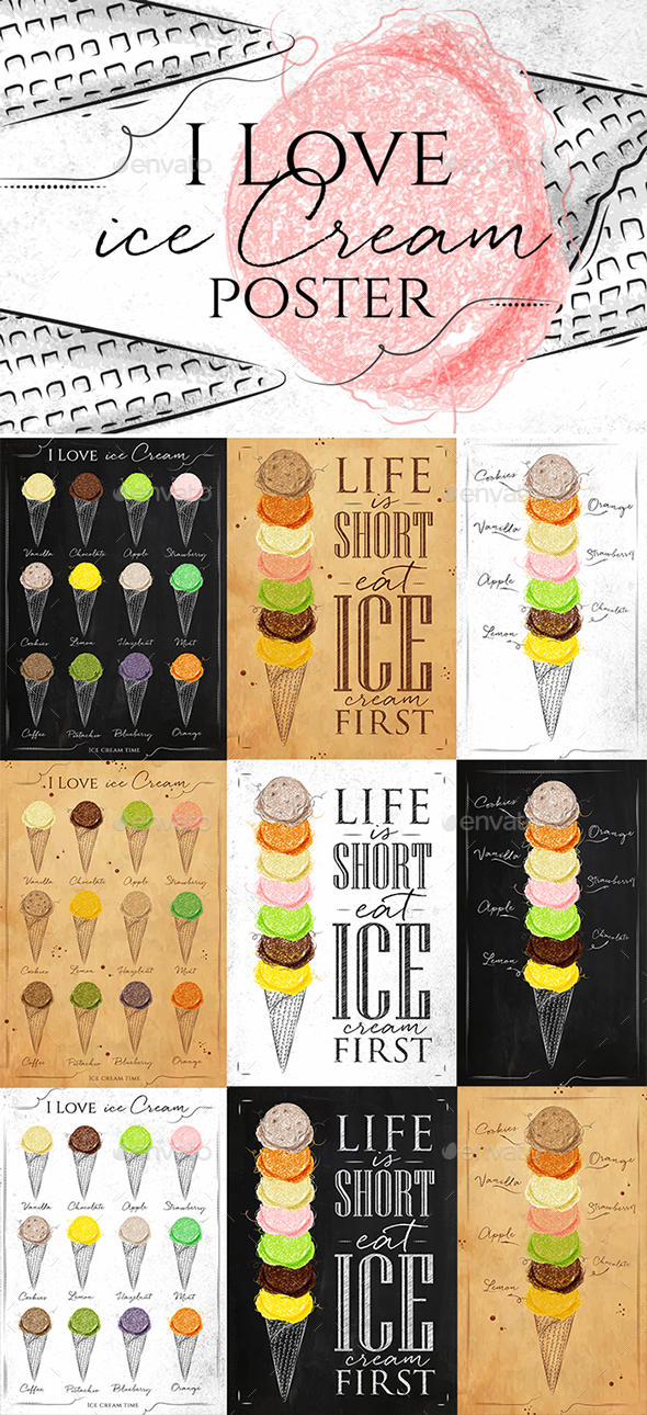 Ice Cream Poster