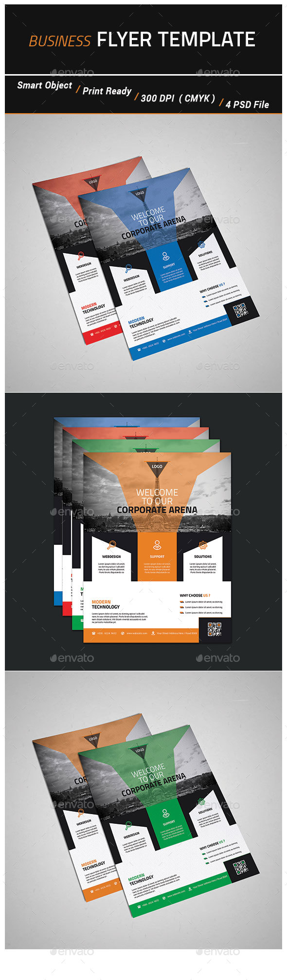 Graphicriver Business Flyer Template 17771217