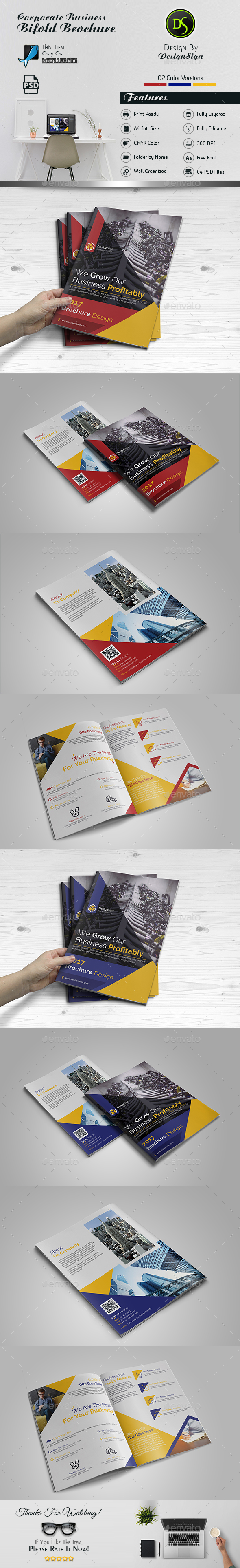 Graphicriver Corporate Bi Fold 17771644