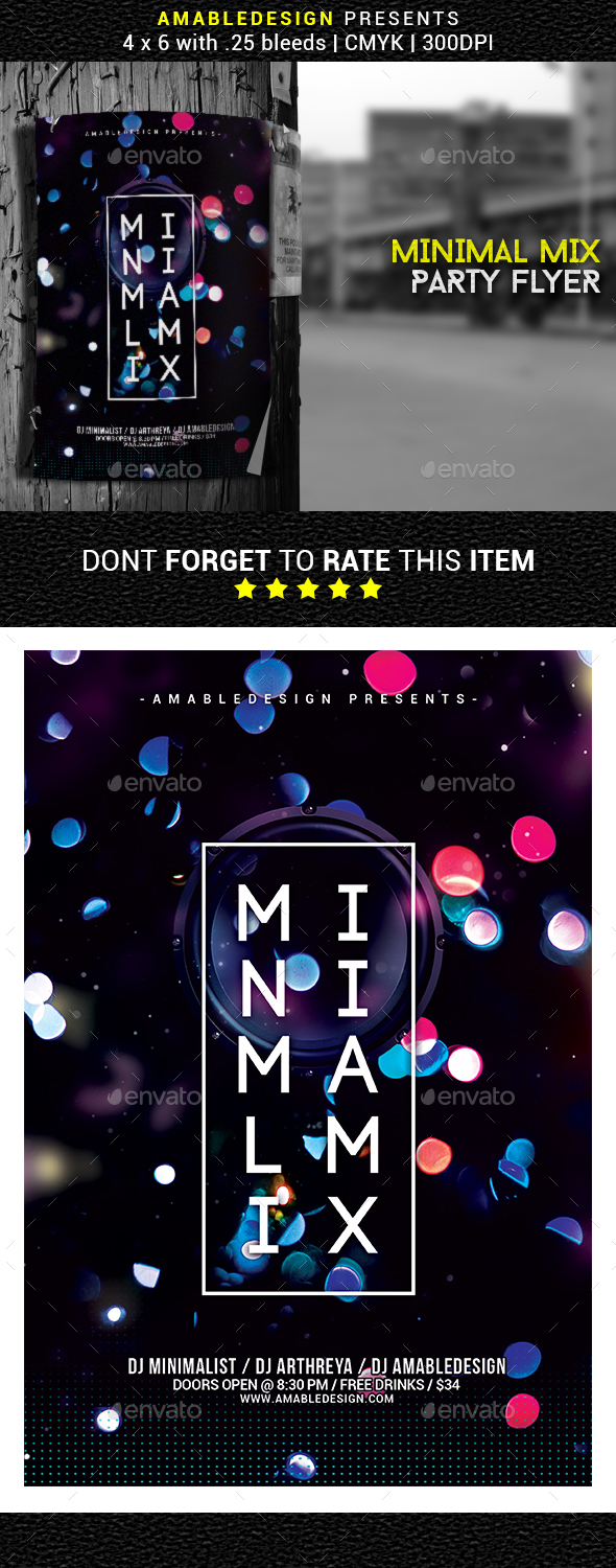 Graphicriver Minimal Mix Flyer/Poster 17773605