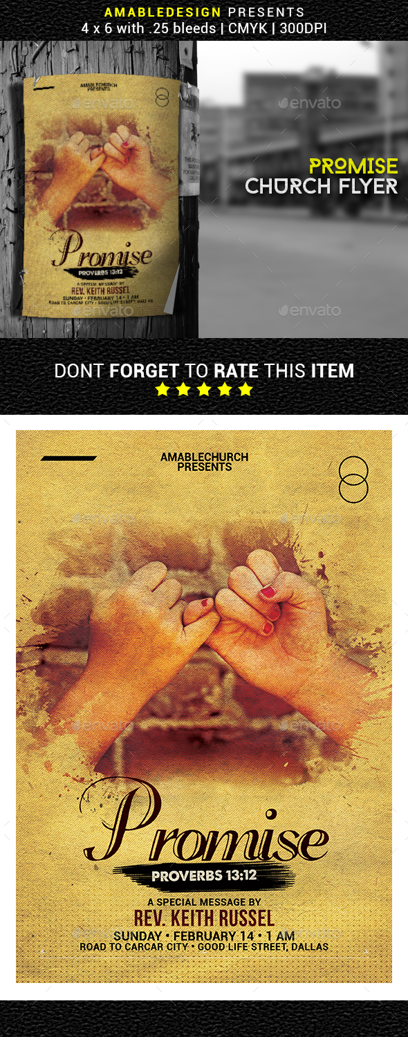 Graphicriver Promise Church Flyer/Poster 17773610