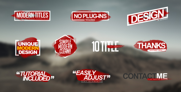 Videohive Ink Titles 17774181