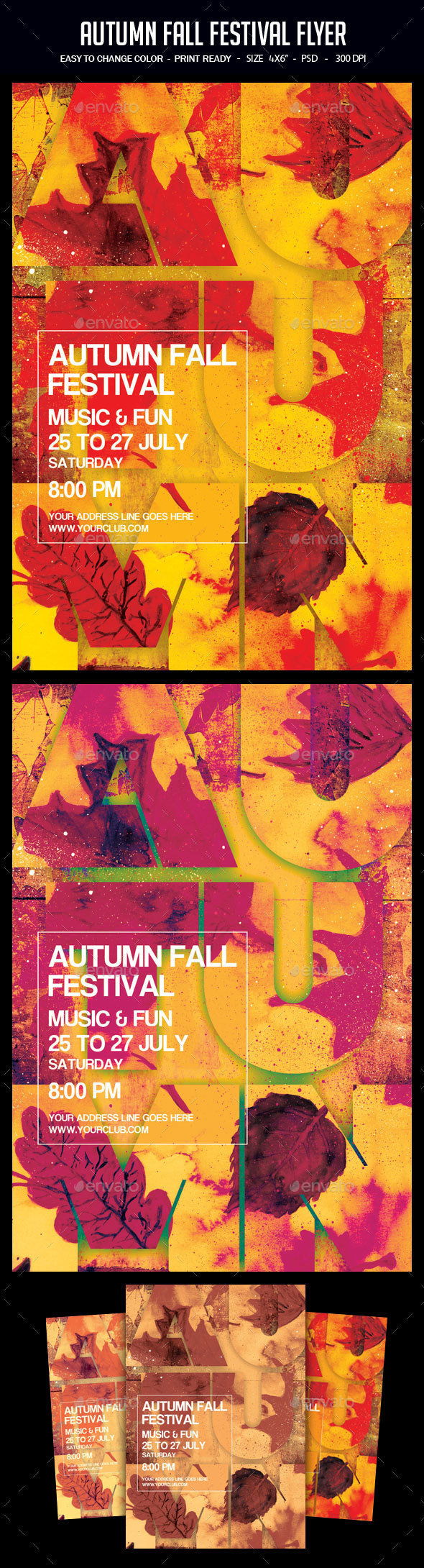 Graphicriver Autumn Fall Festival Flyer 17774184