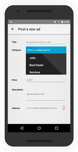 Classify | Android Universal Classifieds App Template by fvimagination