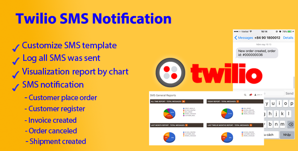Magento 2 Twilio SMS Notification