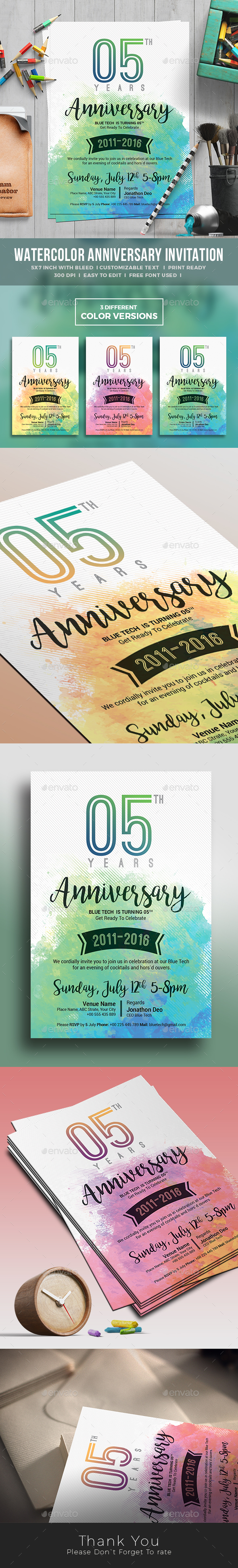 Anniversary Invitation