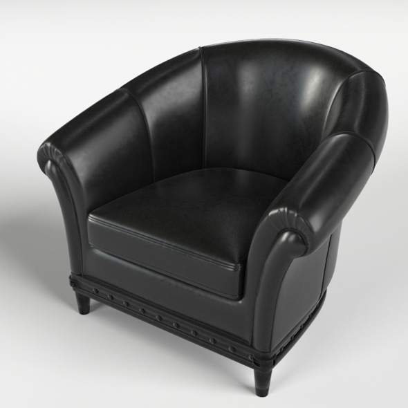 3docean Armchair 4 (Chesterfield) 17792448