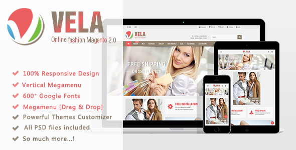 Themeforest Vela - Responsive Magento2 Theme 17447641