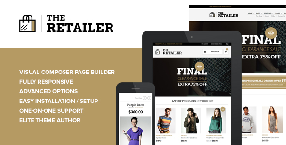 The Retailer - Responsive WordPress Theme