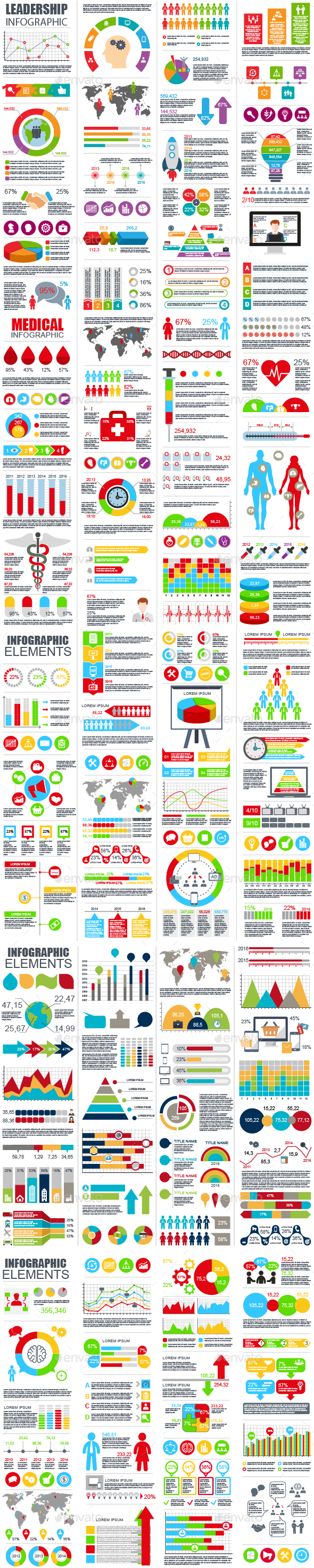 Bundle Infographic Elements