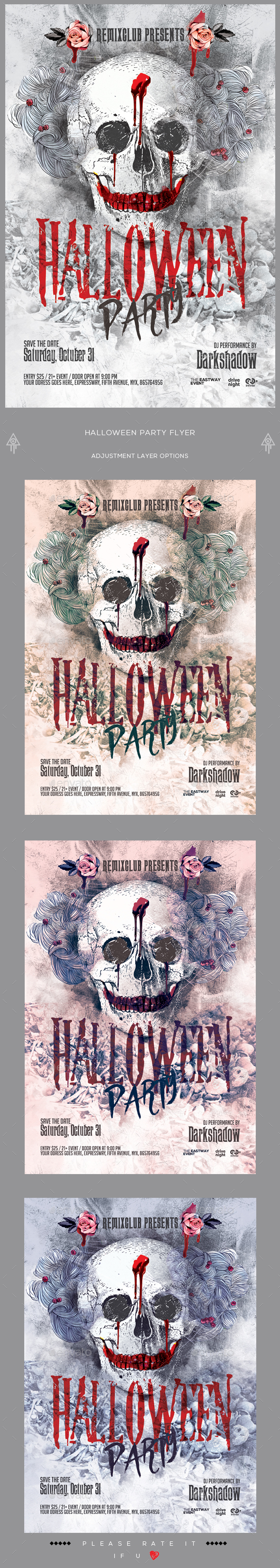 Halloween Party Flyer