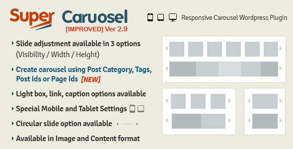 Super Carousel - Responsive WordPress Plugin