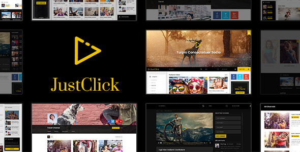 JustClick - Powerful Video Template