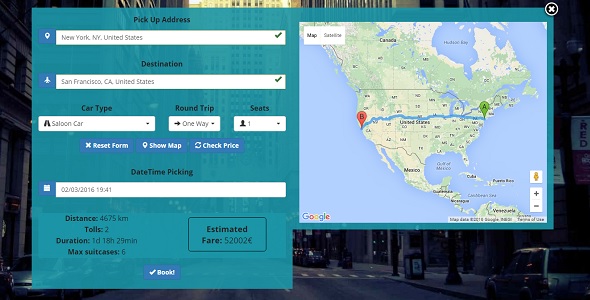 Stern taxi fare for WooCommerce