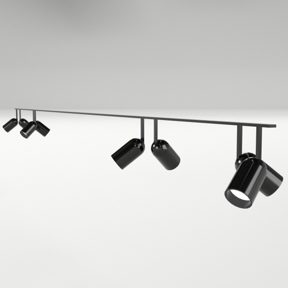 Studio Light Ceiling Frame Rig - 3DOcean Item for Sale