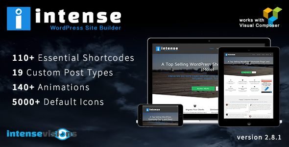 Intense - Shortcodes and Site Builder for WordPress