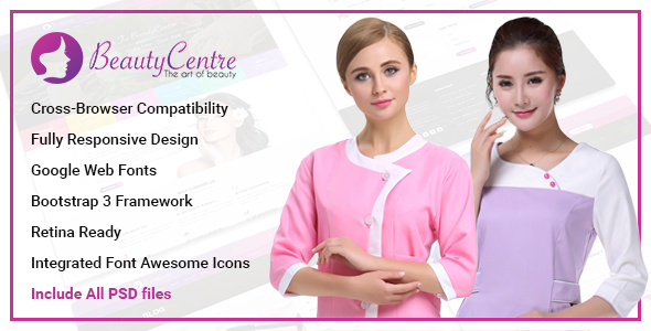 BeautyCentre - Professional Beauty & Spa Services HTML