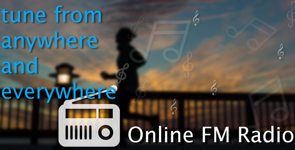 Online FM Radio with Admob