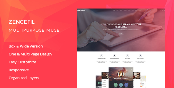 Zencefil Creative Muse Template