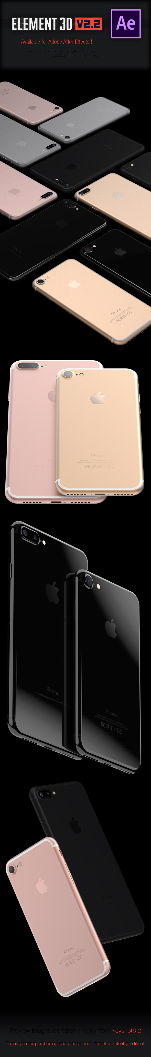 iPhone 7 Collection - Element3D