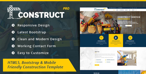 Construction - HTML5 Construction Business Template