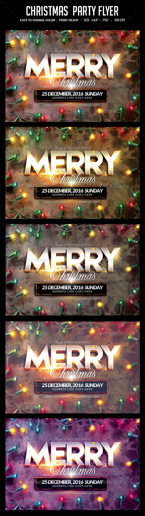 Christmas  Party Flyer